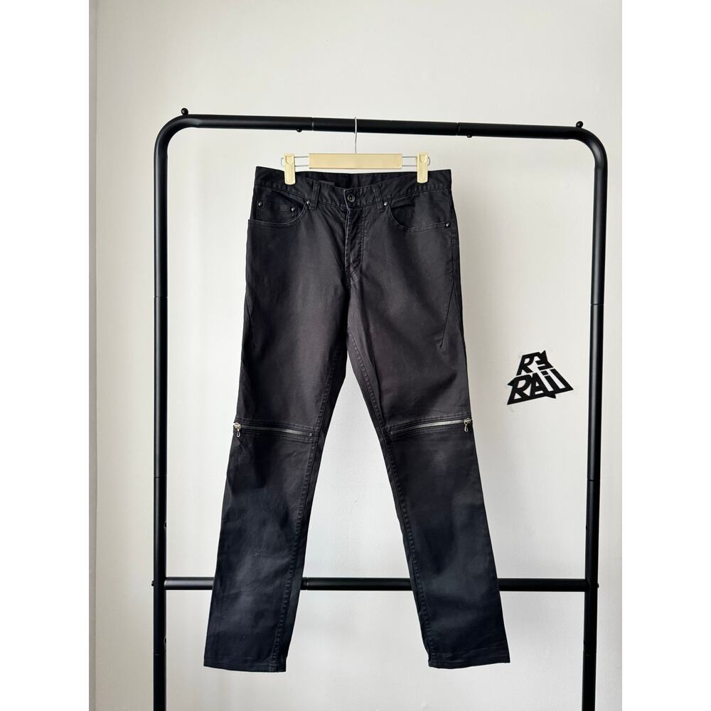 Shellac Zip Knee Slim Pants